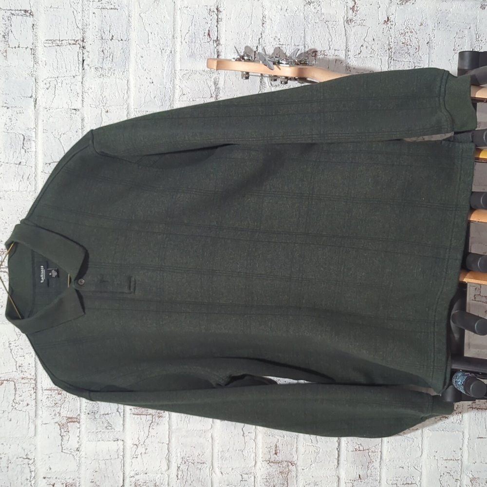 Men's 2-button Collared Sweater